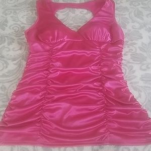 Studio Y hot pink shirt